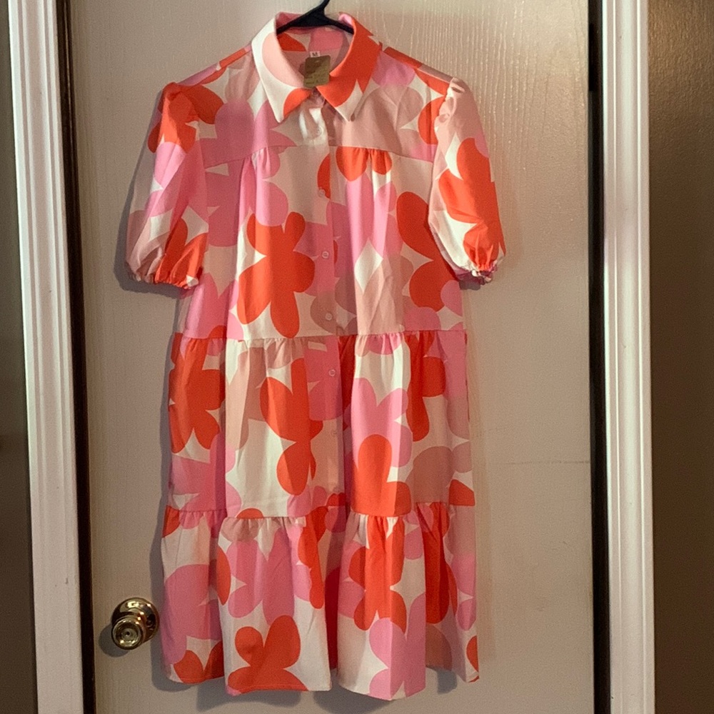Boutique Dress (So Bright and So Soft), NWT’s, Size Medium